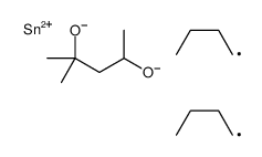 2,2-dibutyl-4,4,6-trimethyl-1,3,2-dioxastanninane结构式