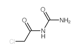 Acetamide,N-(aminocarbonyl)-2-chloro- Structure