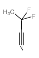 2,2-difluoropropanenitrile Structure