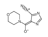 (5-diazonioimidazol-4-ylidene)-morpholin-4-ylmethanolate Structure