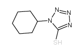 1-环己基-1H-四唑-5-硫醇结构式