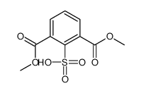 2,6-bis(methoxycarbonyl)benzenesulfonic acid Structure