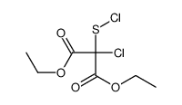 diethyl 2-chloro-2-chlorosulfanylpropanedioate Structure