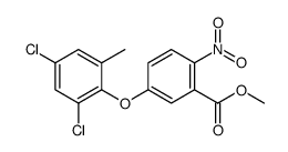 methyl 5-(2,4-dichloro-6-methylphenoxy)-2-nitrobenzoate Structure
