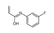 2-Propenamide,N-(3-fluorophenyl)-(9CI)结构式