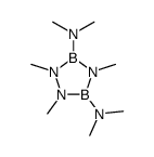 3-N,3-N,5-N,5-N,1,2,4-heptamethyl-1,2,4,3,5-triazadiborolidine-3,5-diamine Structure