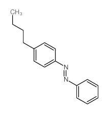 Diazene,1-(4-butylphenyl)-2-phenyl- structure