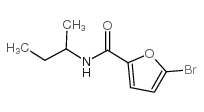 5-bromo-N-butan-2-ylfuran-2-carboxamide结构式