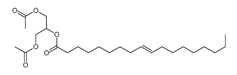 1-O,3-O-Diacetyl-2-O-oleoylglycerol Structure