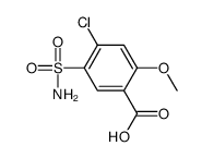 4-Chloro-2-methoxy-5-sulfamoylbenzoic acid picture