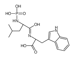 N-phosphorylleucyltryptophan结构式