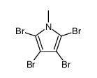 tetrabromo-N-methylpyrrole结构式