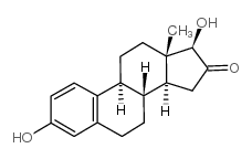 16-酮-17-β-雌二醇结构式