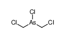 Chlorobis(chloromethyl)arsine结构式