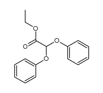 ethyl diphenyloxyacetate结构式