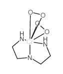 BIS(2-AMINOETHYL)AMINEDIPEROXO-CHROMIUM(IV) Structure