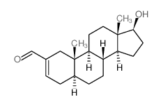 Androst-2-ene-2-carboxaldehyde,17-hydroxy-, (5a,17b)- (9CI) picture