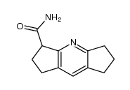 1,2,3,5,6,7-hexahydro-dicyclopenta[b,e]pyridine-3-carboxamide结构式