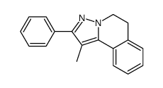 1-methyl-2-phenyl-5,6-dihydropyrazolo[5,1-a]isoquinoline Structure