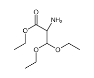 (S)-ETHYL 2-AMINO-3,3-DIETHOXYPROPANOATE结构式