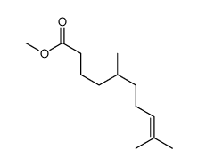 methyl 5,9-dimethyldec-8-enoate结构式