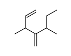 3,5-dimethyl-4-methylidenehept-1-ene结构式