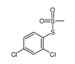 2,4-dichloro-1-methylsulfonylsulfanylbenzene Structure