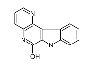 7-methyl-5H-indolo[2,3-c][1,5]naphthyridin-6-one结构式