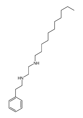 N'-(2-phenylethyl)-N-undecylethane-1,2-diamine结构式