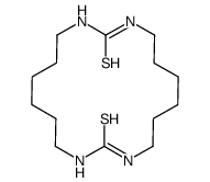 1,3,10,12-tetrazacyclooctadecane-2,11-dithione结构式