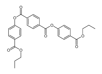 bis(4-propoxycarbonylphenyl) benzene-1,4-dicarboxylate Structure