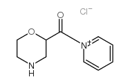 1-(morpholinecarbonyl)pyridinium chloride结构式