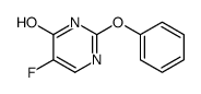 5-fluoro-2-phenoxy-1H-pyrimidin-6-one Structure