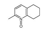 2-methyl-1-oxido-5,6,7,8-tetrahydroquinolin-1-ium结构式