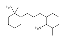 2-[3-(2-amino-3-methylcyclohexyl)propyl]-1-methylcyclohexan-1-amine Structure