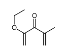 2-ethoxy-4-methylpenta-1,4-dien-3-one结构式