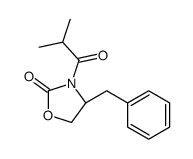 (4S)-4-benzyl-3-(2-methylpropanoyl)-1,3-oxazolidin-2-one Structure