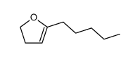 5-pentyl-2,3-dihydrofuran结构式