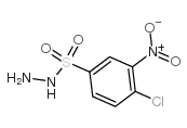 4-chloro-3-nitrobenzenesulfonohydrazide Structure