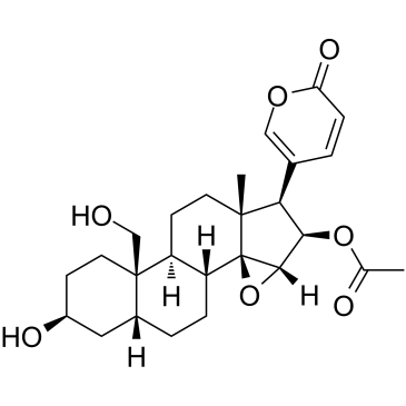 Cinobufaginol structure