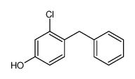 4-benzyl-3-chlorophenol Structure