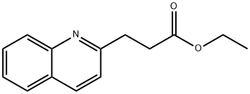 2-Quinolinepropanoic acid, ethyl ester结构式