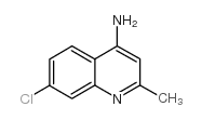 7-chloro-2-methylquinolin-4-amine Structure