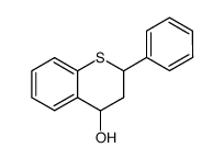 2-phenylthiochroman-4-ol结构式