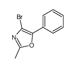 4-bromo-2-methyl-5-phenyl-oxazole结构式