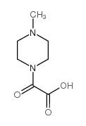 2-(4-甲基-1-哌嗪)-2-氧代乙酸结构式