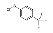 [4-(trifluoromethyl)phenyl] thiohypochlorite Structure
