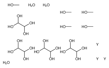 ethane-1,1,2,2-tetrol,methanol,yttrium,trihydrate结构式