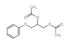 phenylglyceryl ether diacetate structure