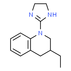 Quinoline, 1-(4,5-dihydro-1H-imidazol-2-yl)-3-ethyl-1,2,3,4-tetrahydro- (9CI)结构式